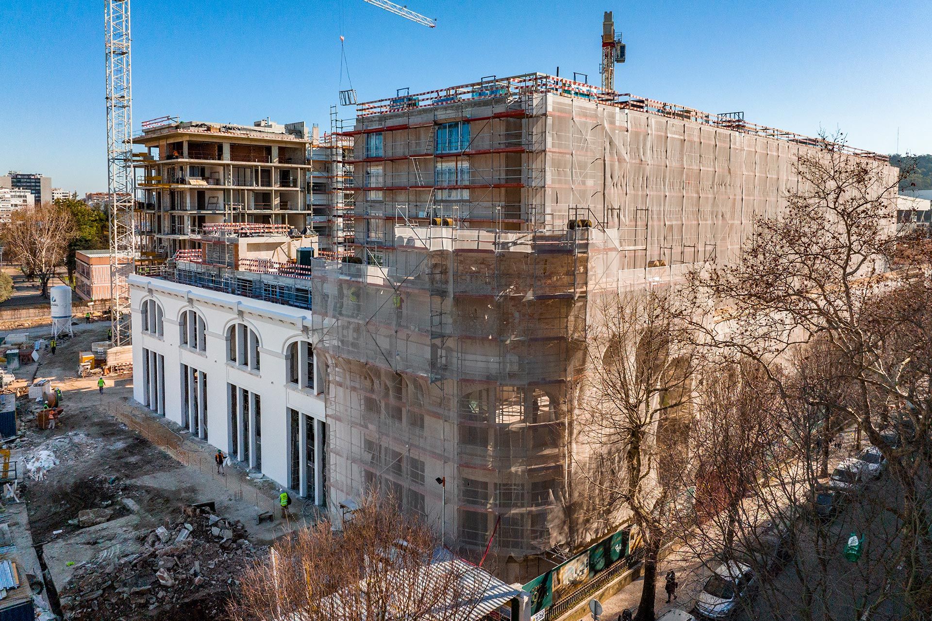 JANUARY 2022: REHABILITATION OF THE OLD FAÇADE